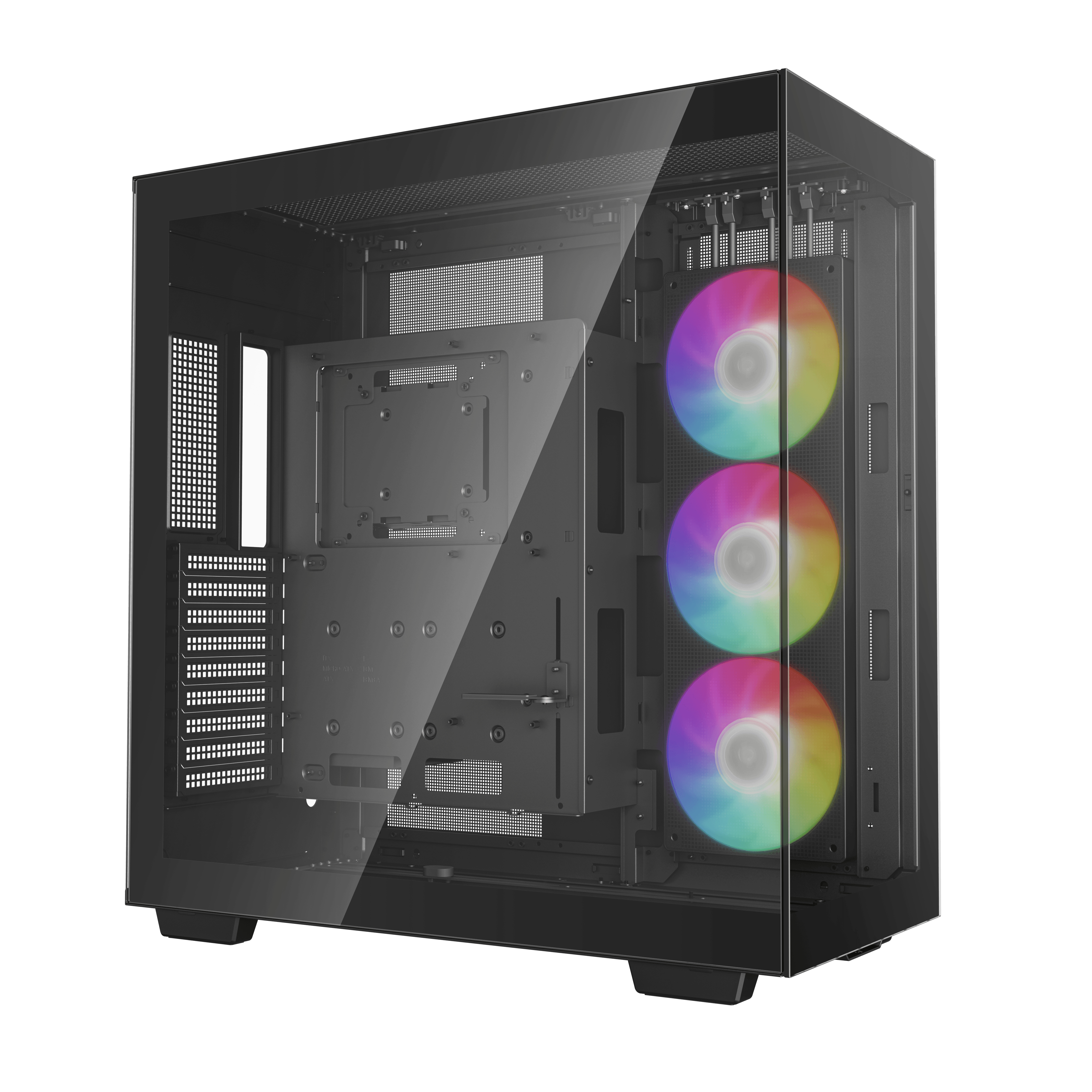 Gabinete Gamer Deepcool CH780 - Torre - Mini-ITX/M-ATX/ATX/E-ATX - 1 Ventilador - Panel Lateral - R-CH780-BK