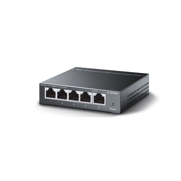 TP-Link TL-SG105S(UN) network switch Unmanaged Gigabit Ethernet (10/100/1000) Desktop Black – image 2
