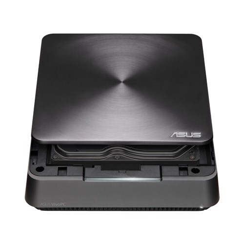 ASUS VivoPC VM60-G102M Intel® Core™ i5 i5-3337U 4 GB DDR3-SDRAM 1 TB HDD FreeDOS Mini PC Grey, Silver image 7