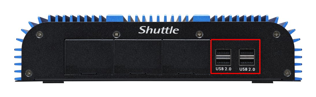 Shuttle USB01 Module 4x USB 2.0 daughter board for industrial Box-PCs – image 2