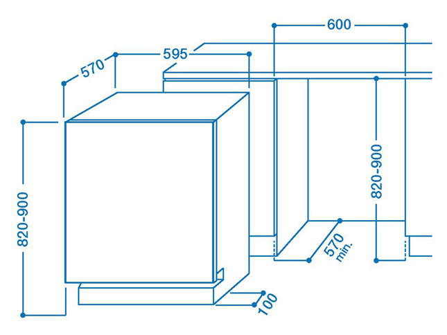 Indesit DIF 04B1 – image 2