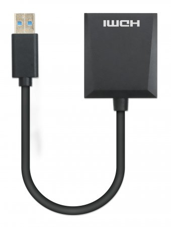 Manhattan Convertidor de USB-A a HDMI 1080p imagen 4