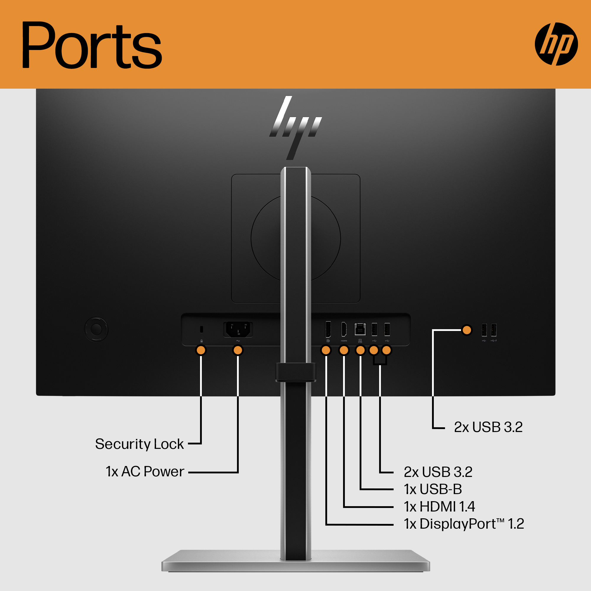 HP E24 G5 FHD Monitor – image 2
