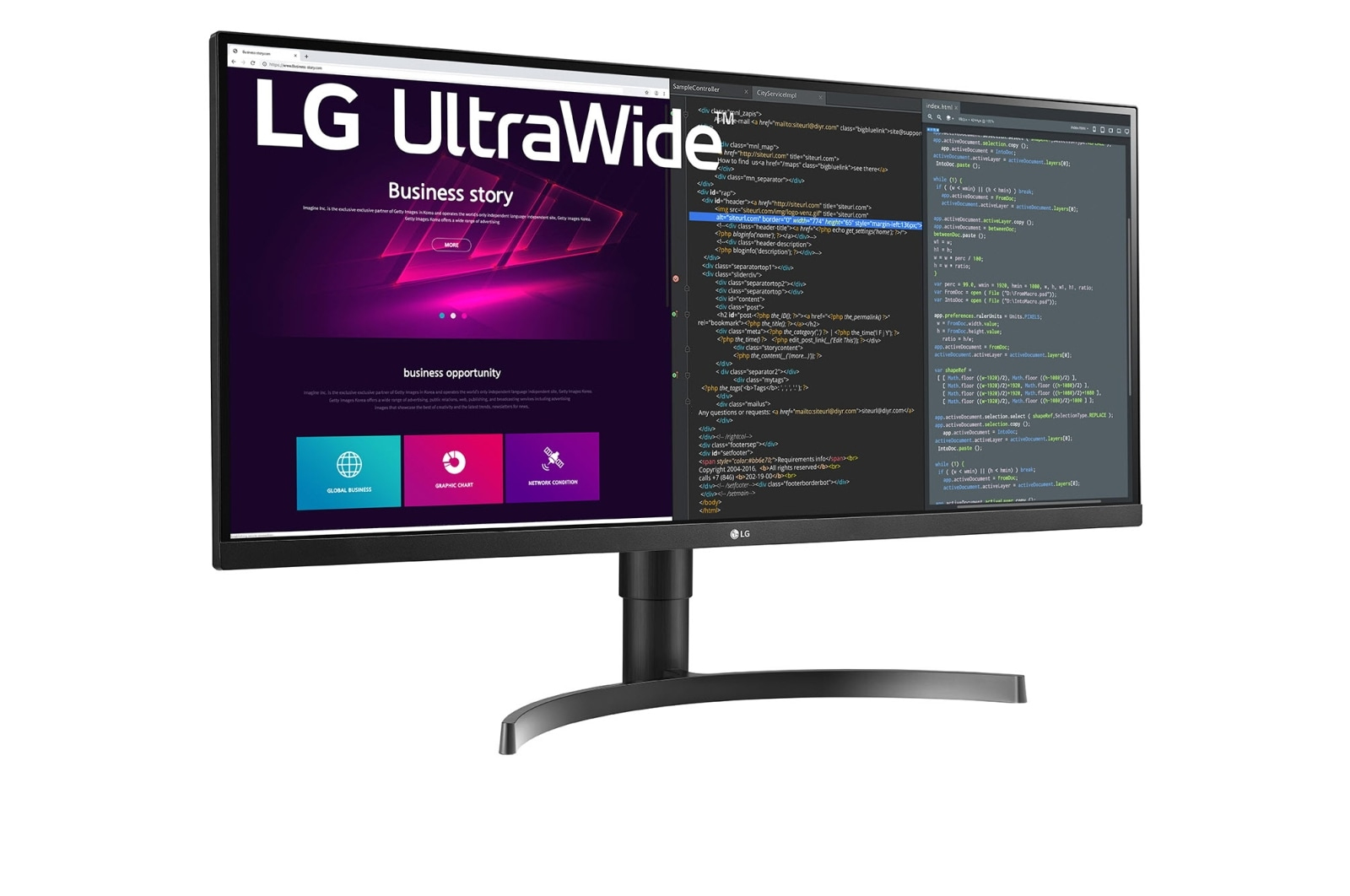 LG 34WN750 computer monitor – image 3