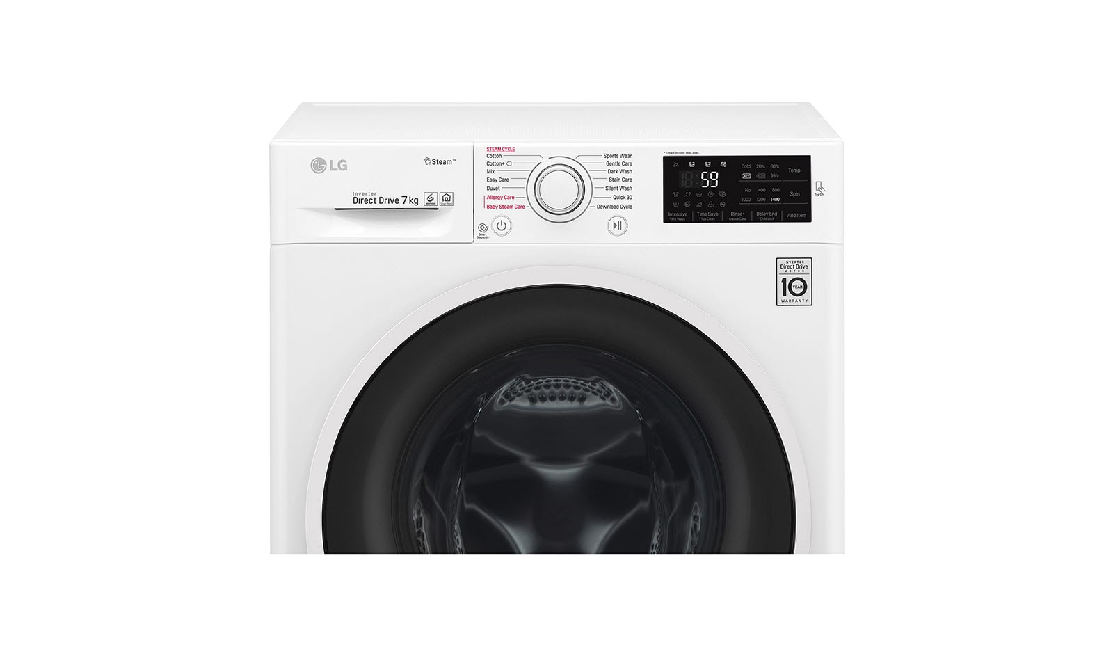 LG F2J6QY0W washing machine Front-load – image 3
