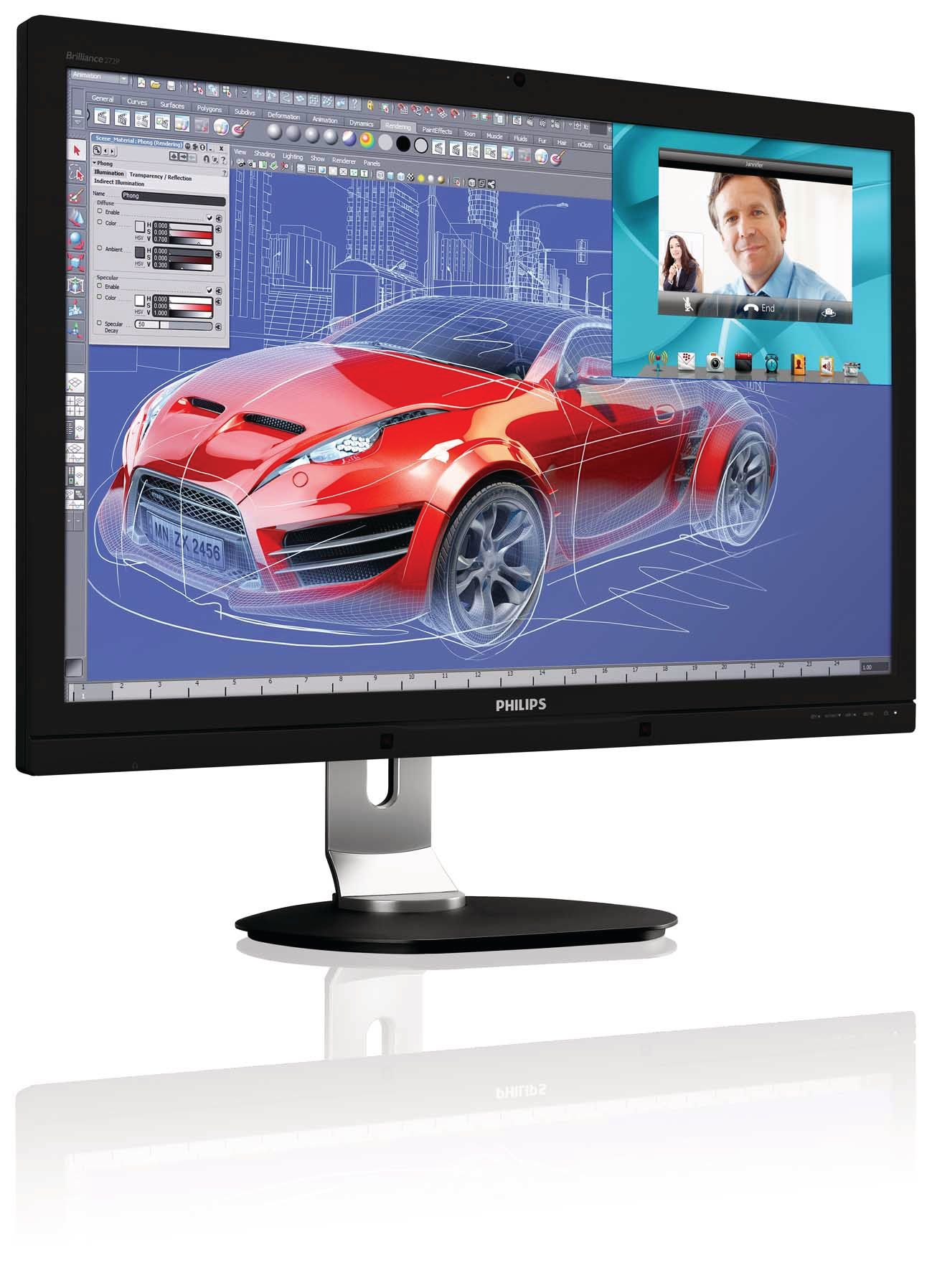 Philips Brilliance 272P4QPJKEB/27 computer monitor – image 1