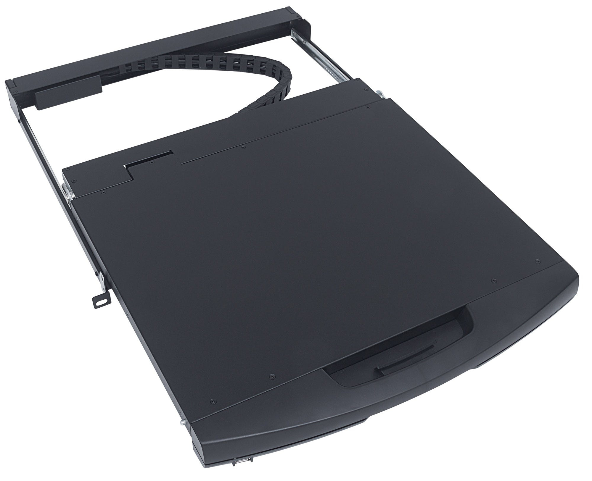 Intellinet Rackmount 19" LCD DVI Console, 19-Inch LCD Panel, 1U, DVI, Modular system, German Layout (Euro 2-pin plug) – image 5