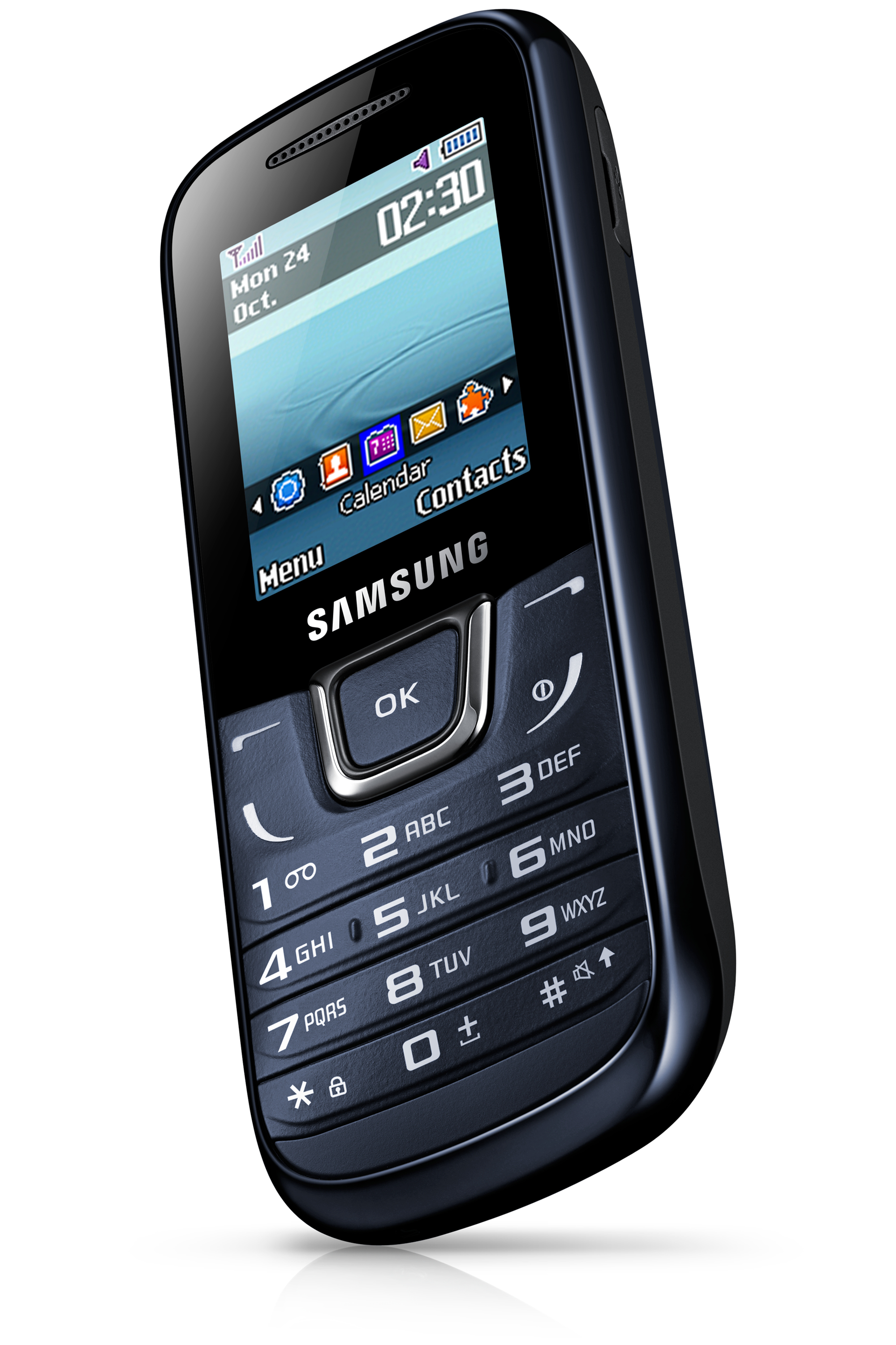 Samsung E1280 4.5 cm (1.77") 75.4 g Black, Blue – image 7