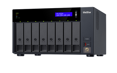 QNAP VS-8324 network video recorder Black