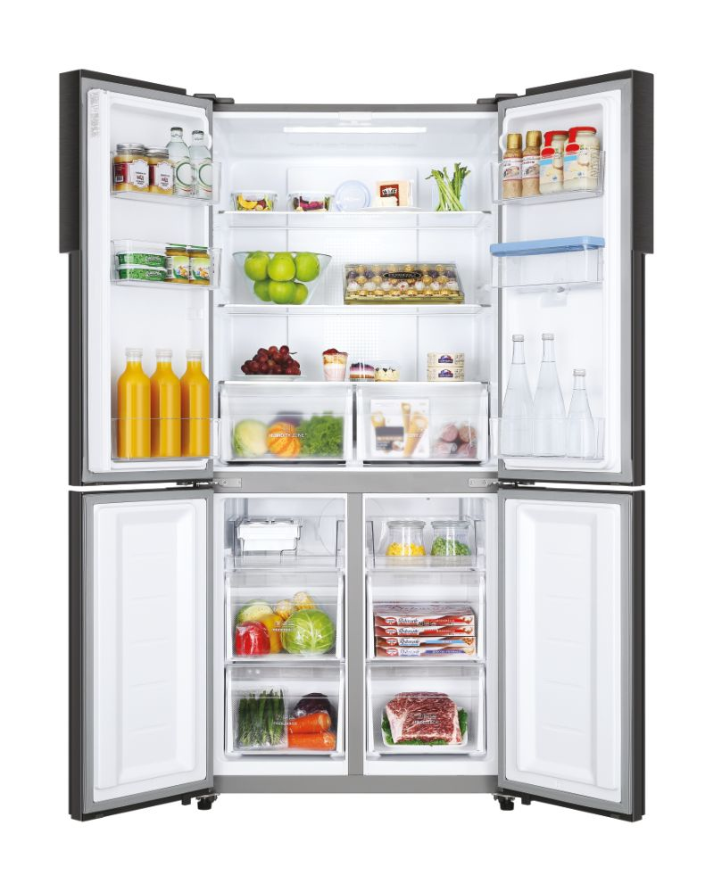 Haier GHTD456FHS8 side-by-side refrigerator Freestanding – image 2