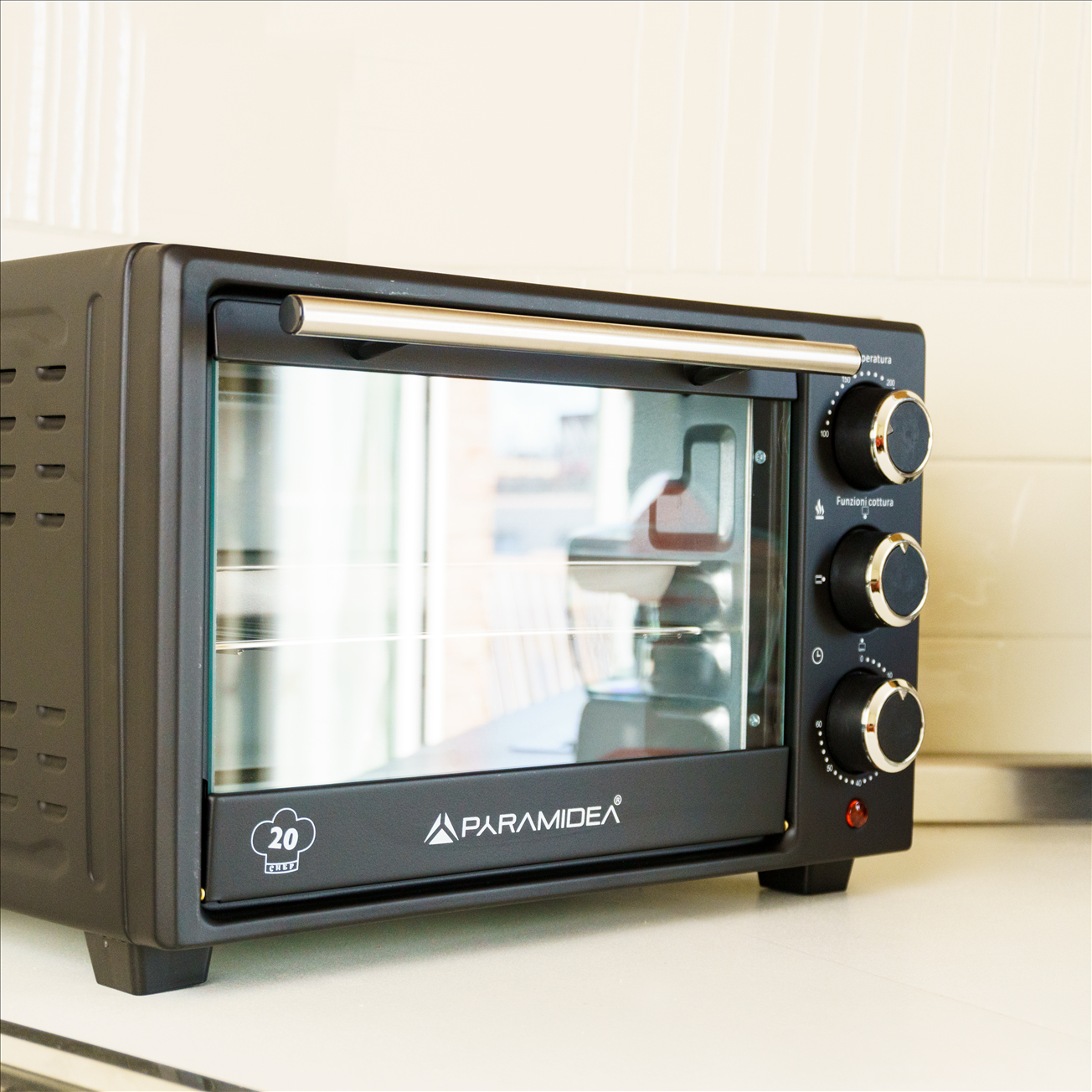 Pyramidea FO2006 oven 20 L 1280 W Black – image 4