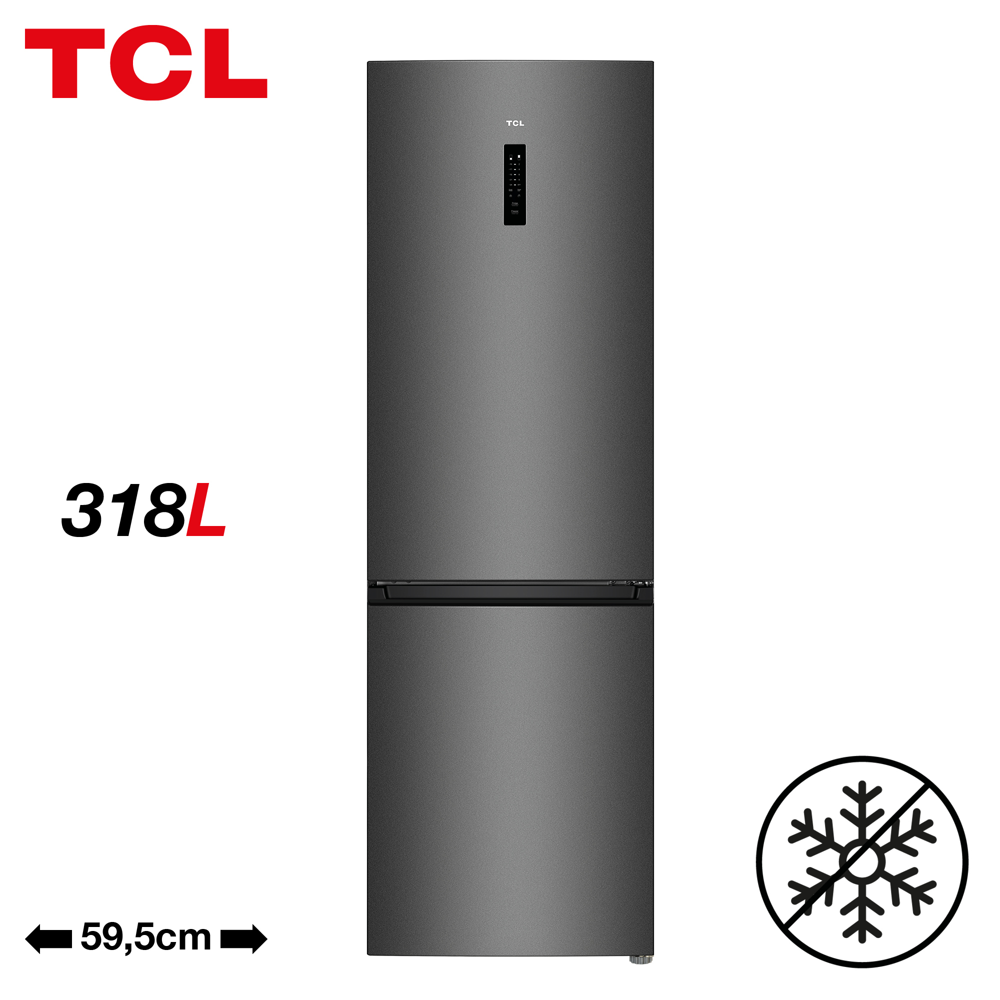 TCL RP318BSE0UK fridge-freezer Freestanding – image 8
