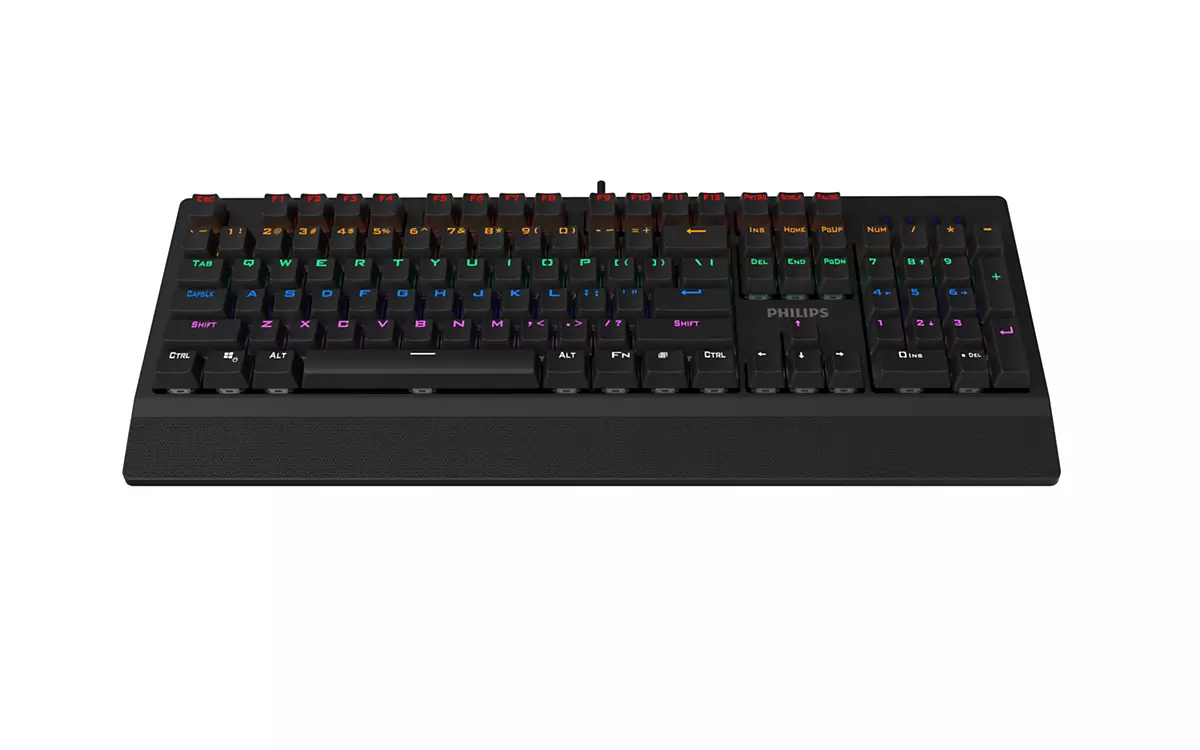 Philips G400 Series SPK8403BR/93 keyboard Gaming USB QWERTY Black – image 2