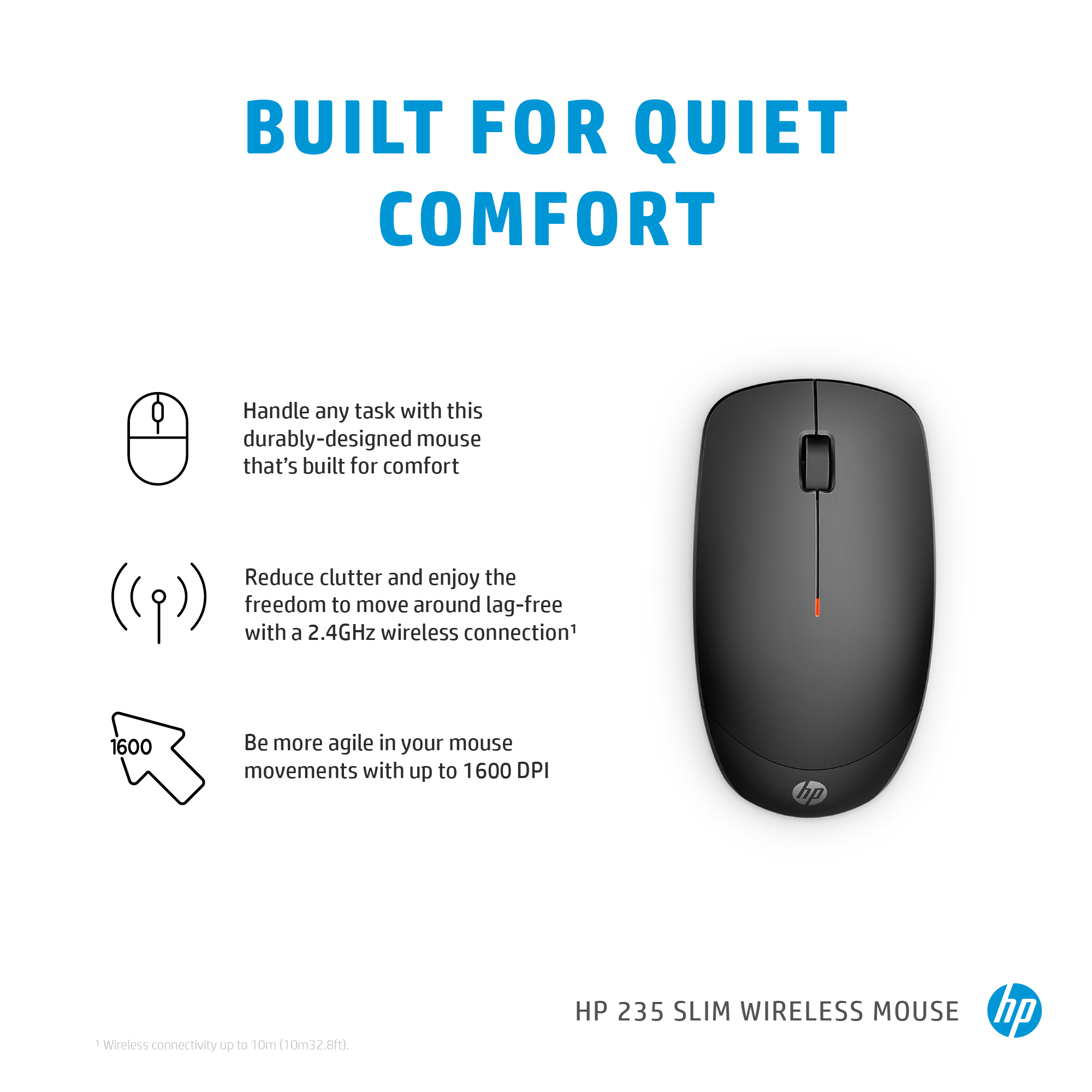 HP 235 Slim Wireless Mouse – image 6