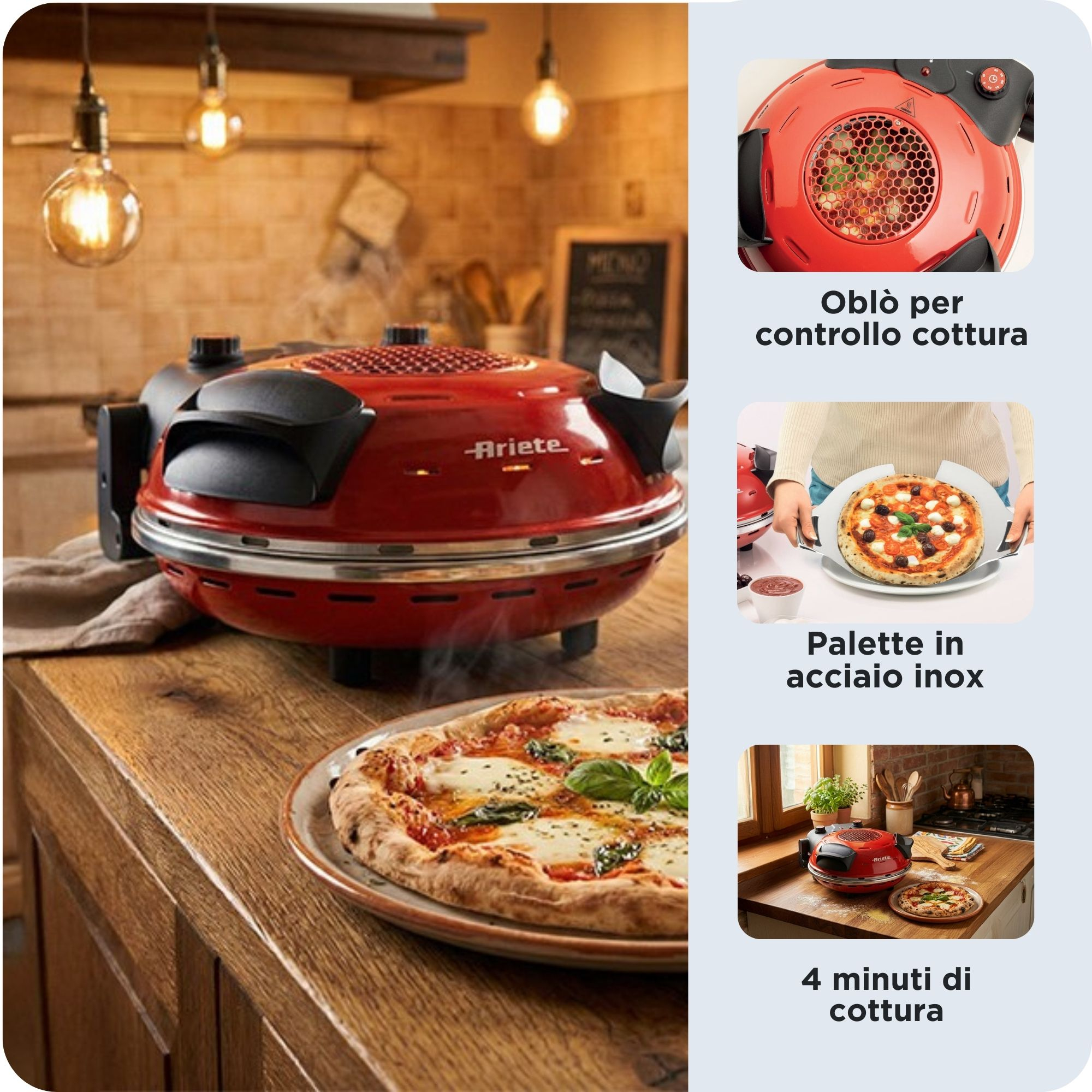 Ariete 0928/01 pizza maker/oven 1 pizza(s) – image 5