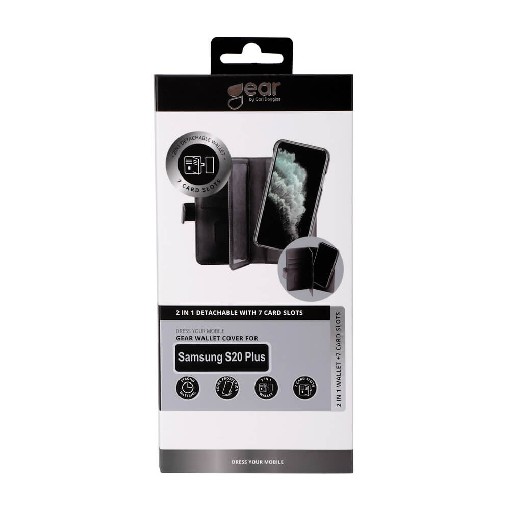 Gear Wallet Case Black - Samsung S20 Plus – image 2