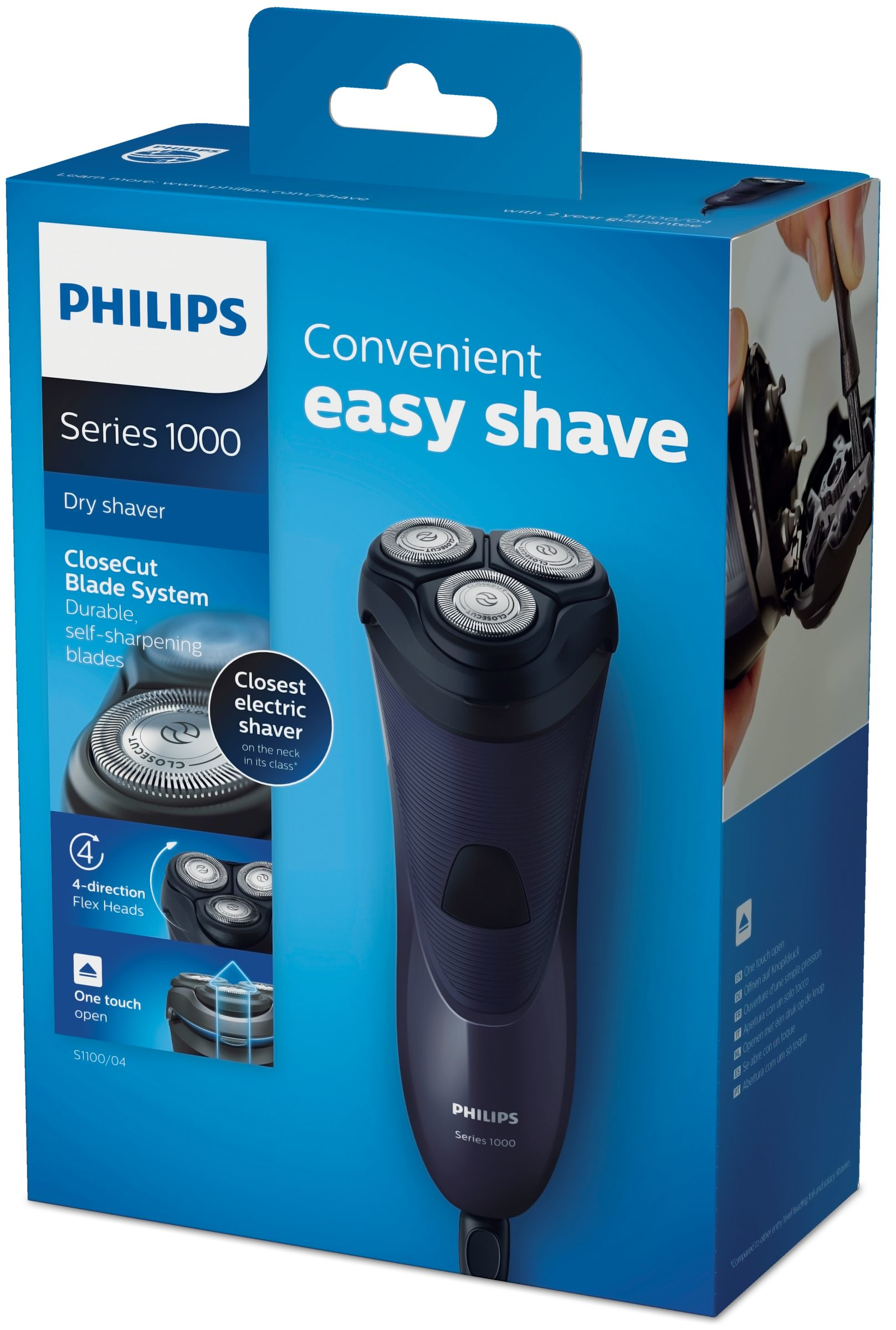 Philips 1000 series CloseCut Blade System Dry electric shaver – image 2