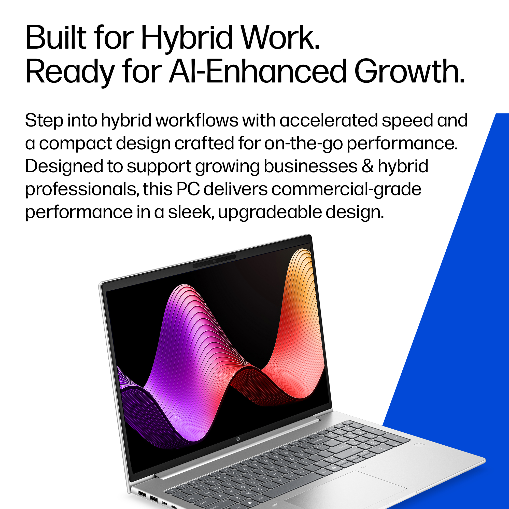 HP ProBook 4 G2i 16 inch Notebook Next Gen AI PC Wolf Pro Security Edition Copilot+ PC Intel Core Ultra 7 Laptop 40.6 cm (16″) Touchscreen WUXGA 32 GB DDR5-SDRAM 1 TB SSD Wi-Fi 7 (802.11be) Windows 11 Pro Silver image 14