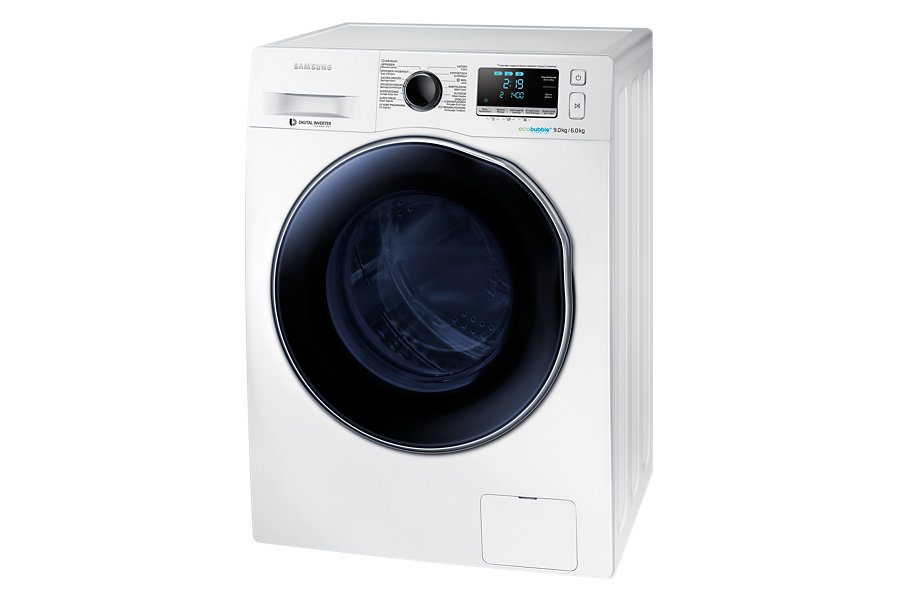 Samsung WD91J6400AW washer dryer Freestanding Front-load White – image 2