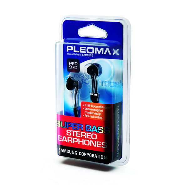 Samsung PEP-970 Headphones Wired Black – image 2