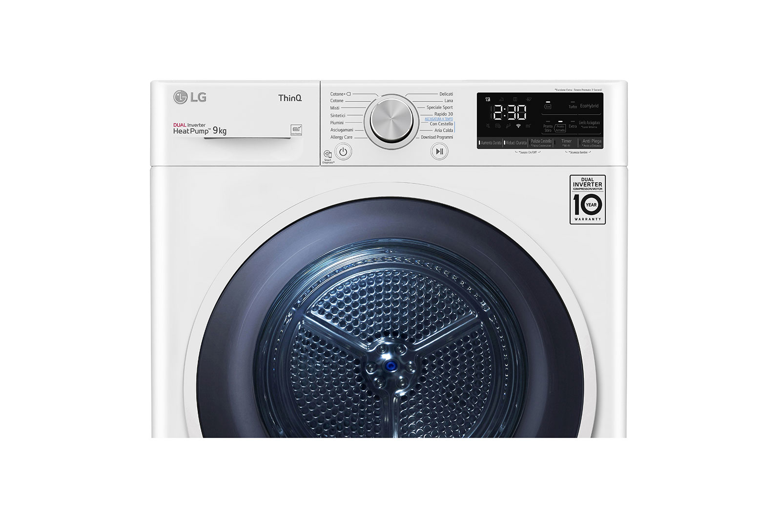 LG RH90V9AVHN tumble dryer Freestanding Front-load – image 6