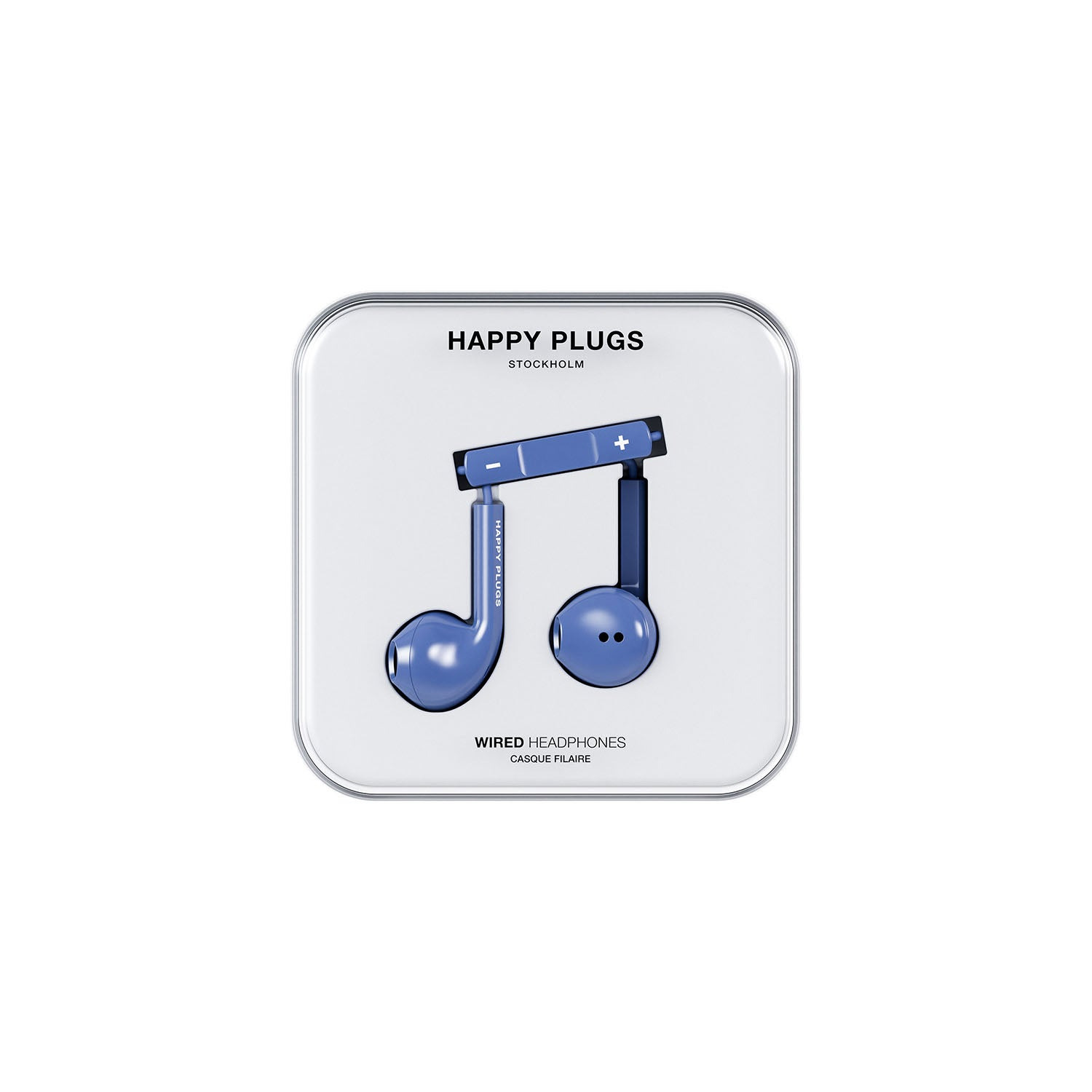 Happy Plugs Headphone In-Ear USB-C Wired Blue – image 2