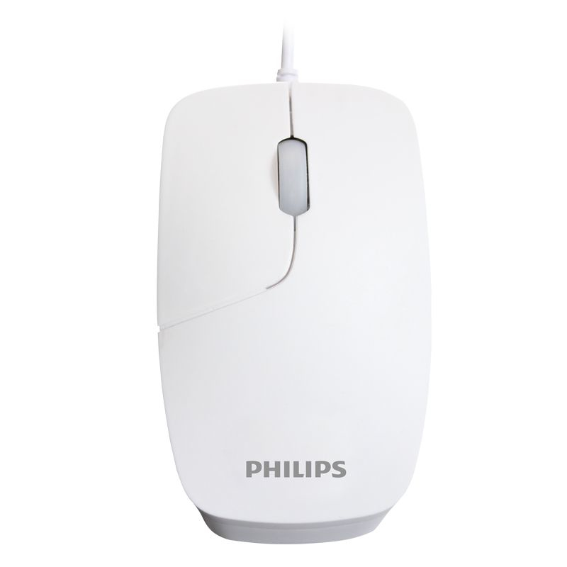 Philips SPK7302W/93 mouse Office Ambidextrous USB Type-A Optical 1000 DPI