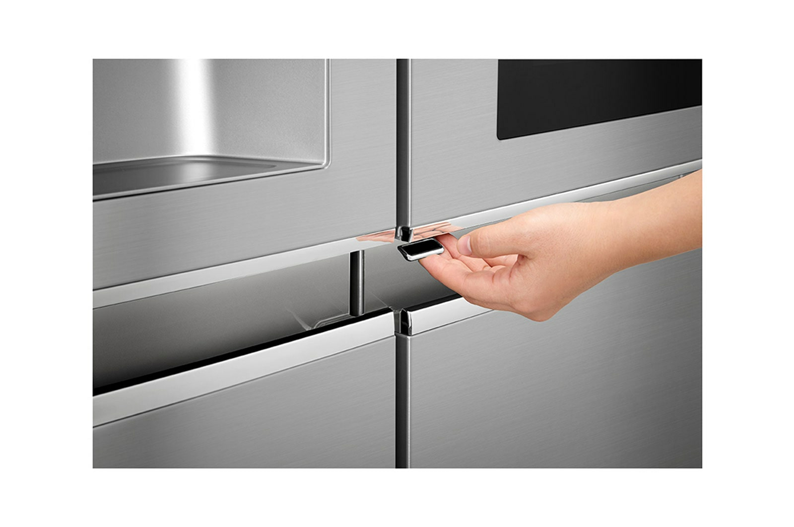 LG GSX960NEVZ side-by-side refrigerator Freestanding – image 6