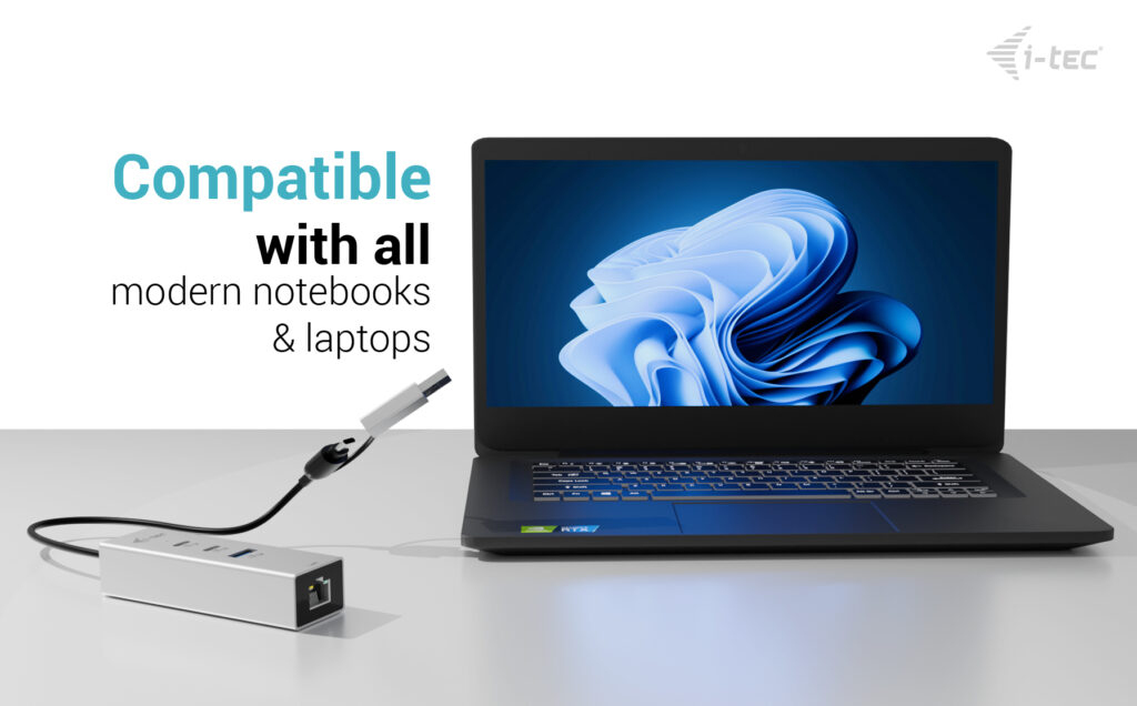 i-tec USB-C/USB-A Metal HUB 3 (2x USB-C, 1x USB-A) Port + 2.5GLAN – image 6