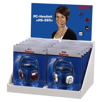 Hama HS-265 Headset Neck-band Office/Call center – image 1