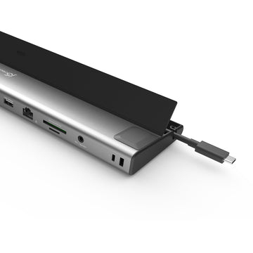 j5create JCD554 laptop dock/port replicator Wired USB4 Black, Grey – image 5