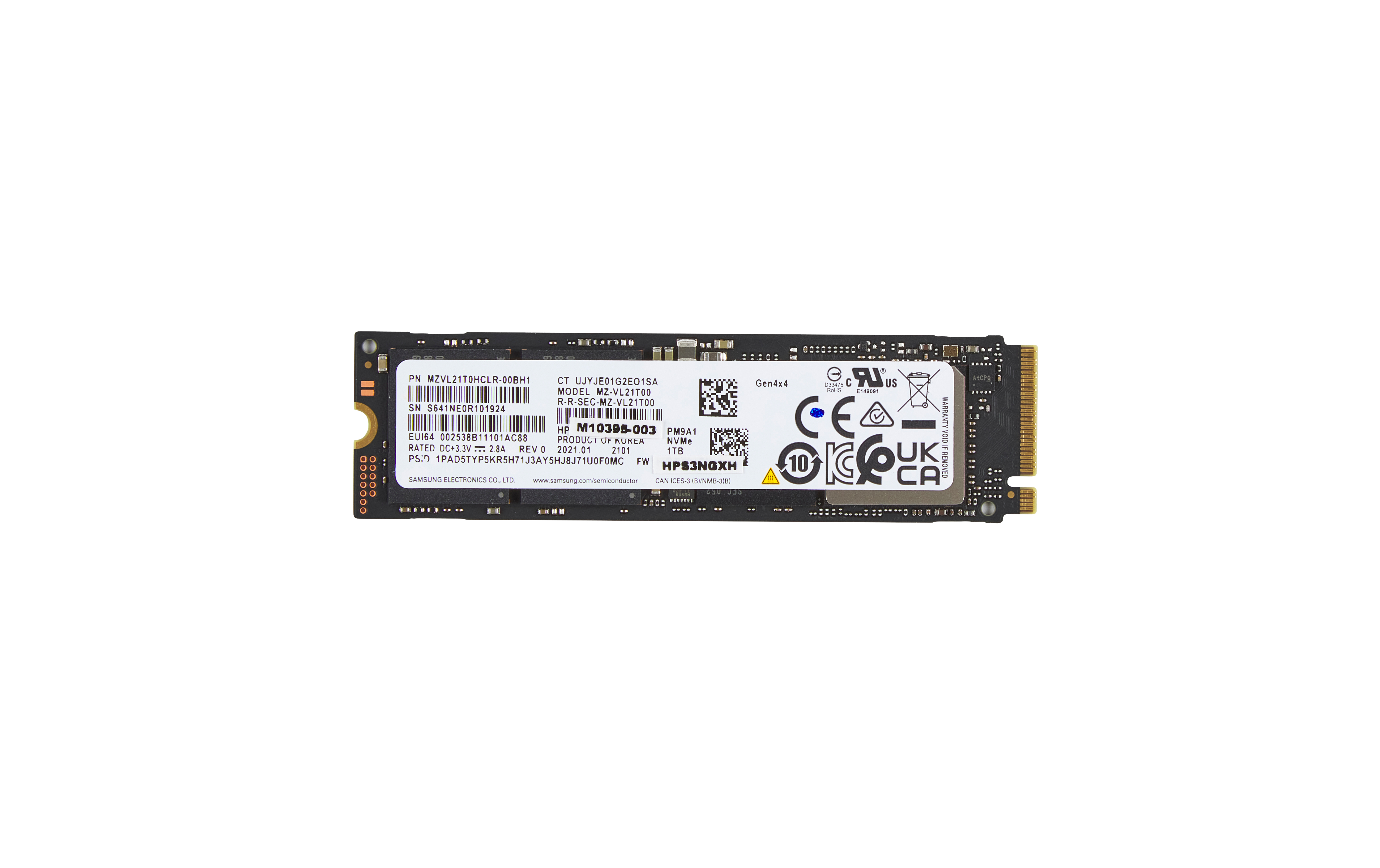 HP - SSD - 1 TB - internal - M.2 2280 - PCIe 4.0 x4 (NVMe) - for Elite x360, EliteBook 1040 G11, 630 G11, 64X G11, 66X G11, 83X G11, 84X G11, 86X G11