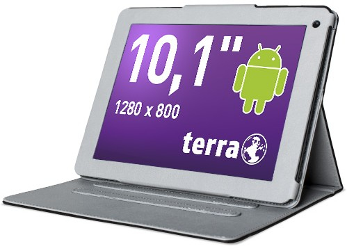 TERRA JJ1003B 25.4 cm (10") Folio Black, Grey