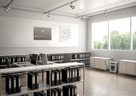 Leitz IQ Office Pro P4 Papierversnipperaar Cross cut 4 x 40 mm 30 l Aantal bladen (max.): 15 vellen Veiligheidsniveau 4 Ook geschikt voor Nietjes, Paperclips – Foto 9 van 9