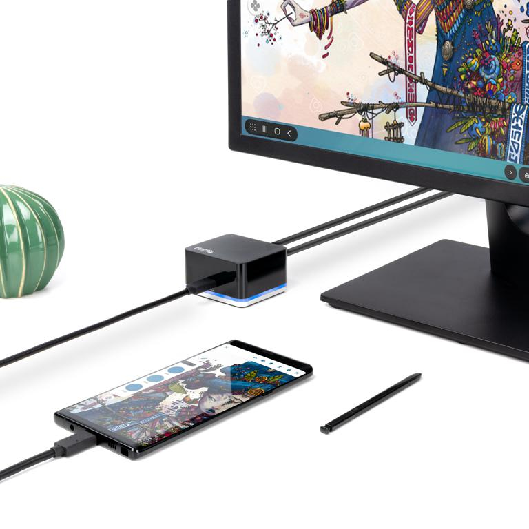 Plugable Technologies UD-CUBE-15W laptop dock/port replicator Docking USB 3.2 Gen 1 (3.1 Gen 1) Type-C Black – image 2