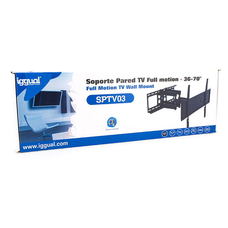 iggual SPTV03 177.8 cm (70") Black – image 3