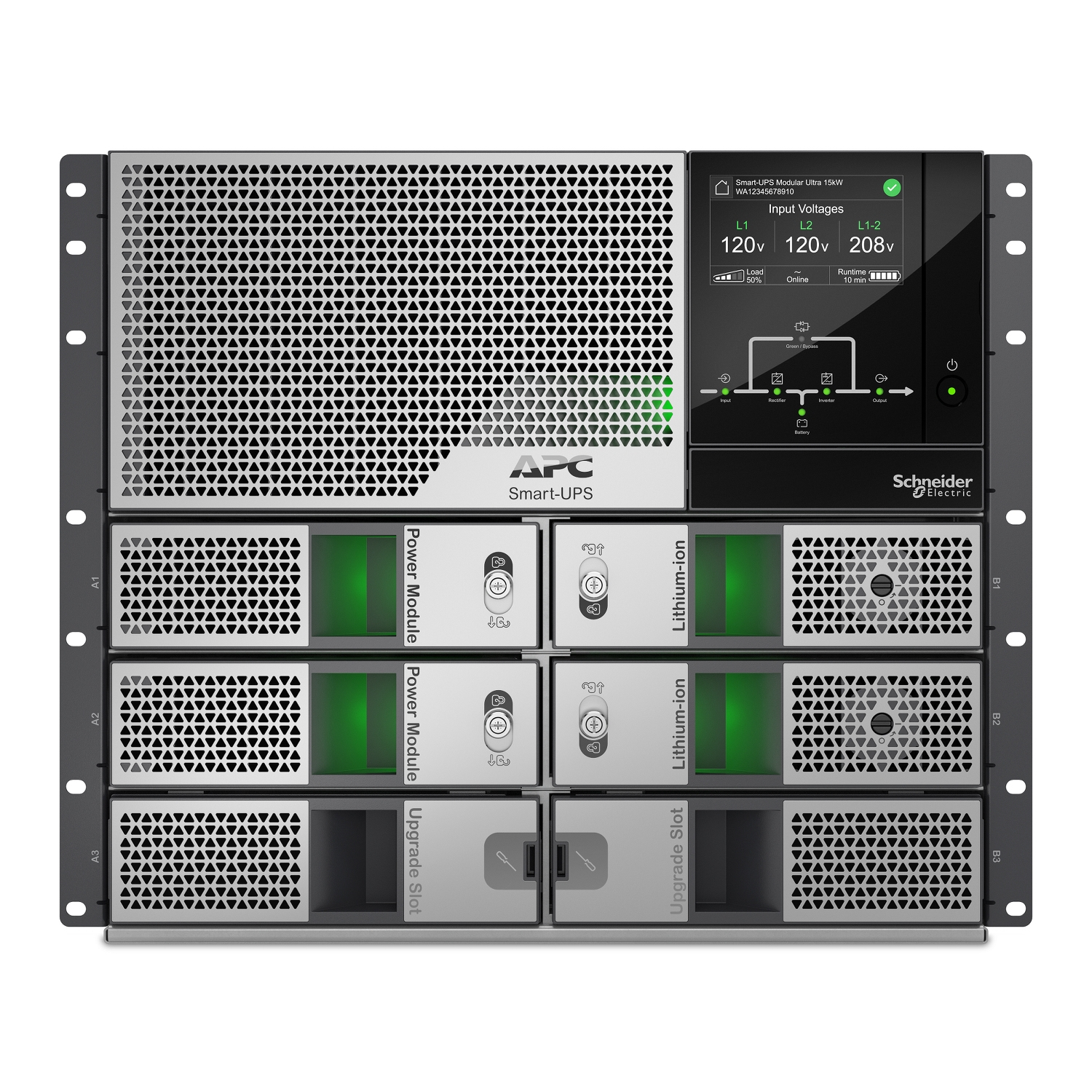 APC SRYL10K15RMXLT uninterruptible power supply (UPS) Double-conversion (Online) 10 kVA – image 3