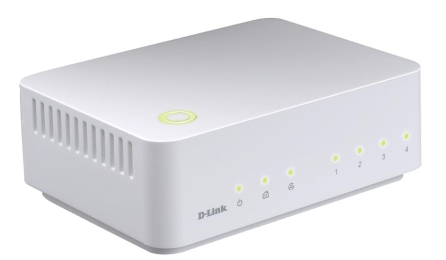 D-Link PowerLine HD 4-port switch