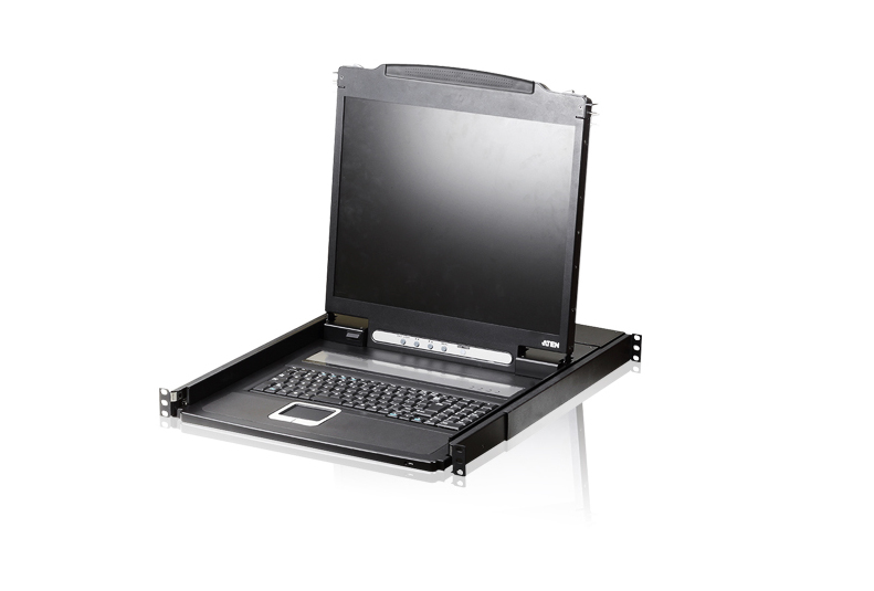ATEN CL1000N switch per keyboard-video-mouse (kvm) Montaggio rack Nero