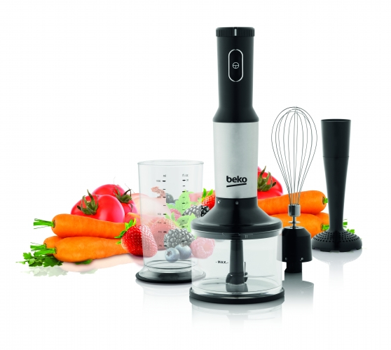 Beko HBA7753X 0.7 L Immersion blender 750 W Black, Silver, Transparent – image 4