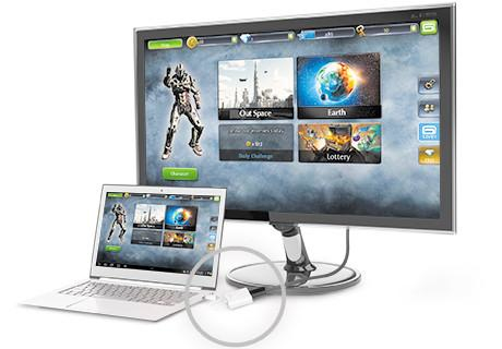 Resim JDA152 Mini DisplayPort - HDMI Adaptörü 0.1m Beyaz