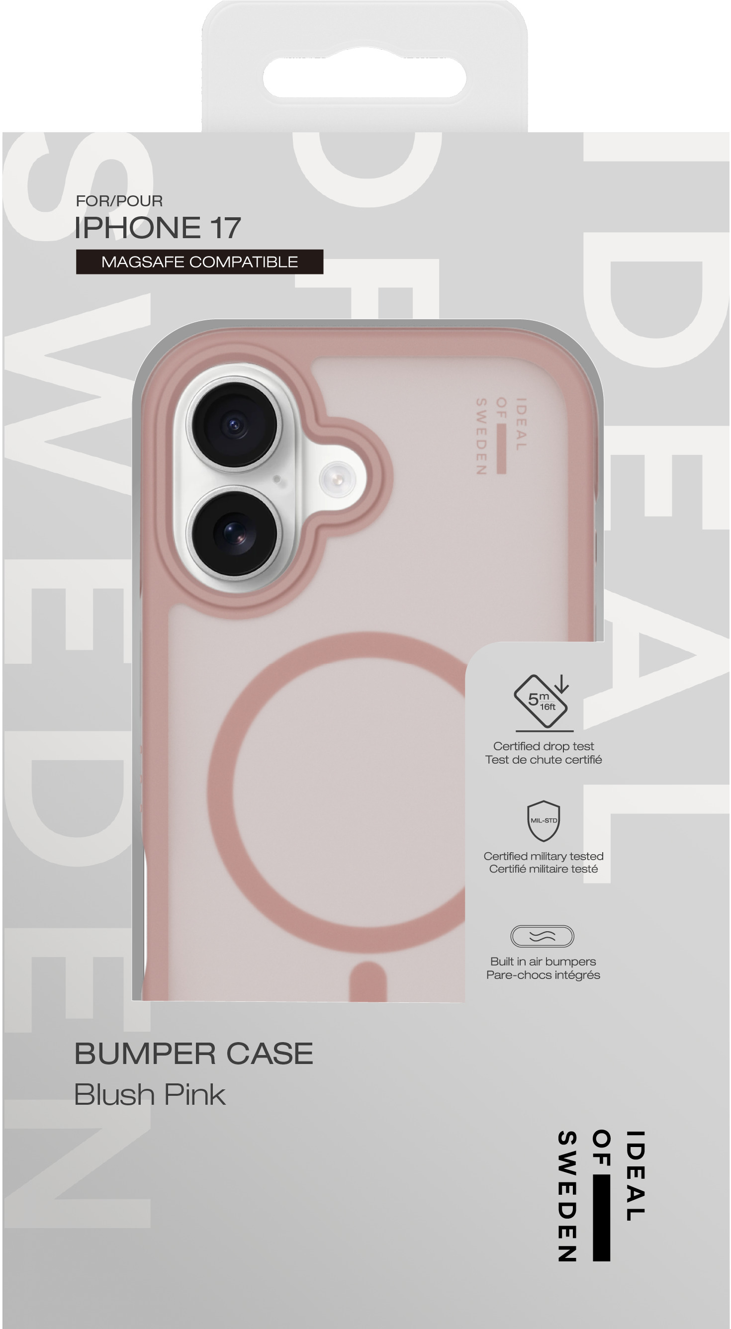 iDeal of Sweden Ideal Bumper Case MagSafe iPhone 17 Blush Pink – image 5