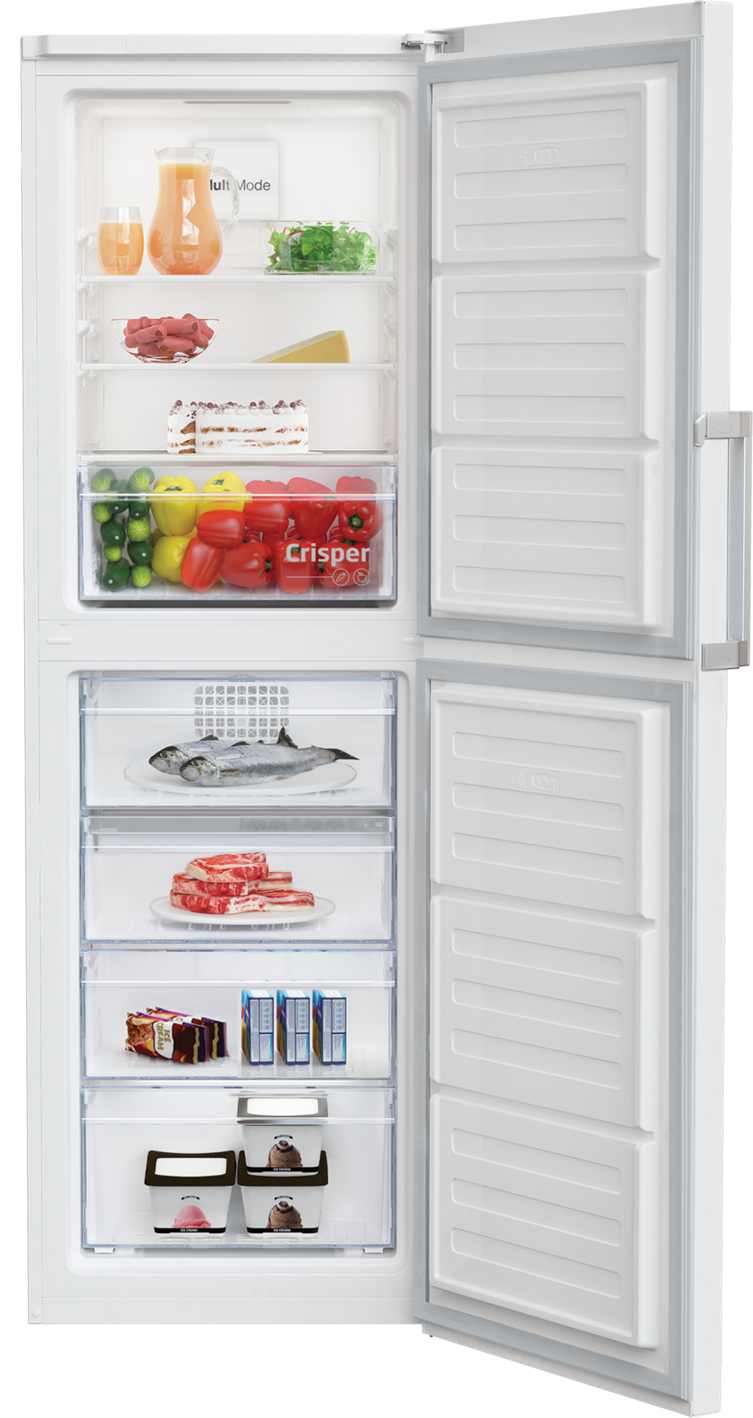 Beko FFMEP3685W Freestanding Tall Frost Free Freezer with MultiZone® – image 3
