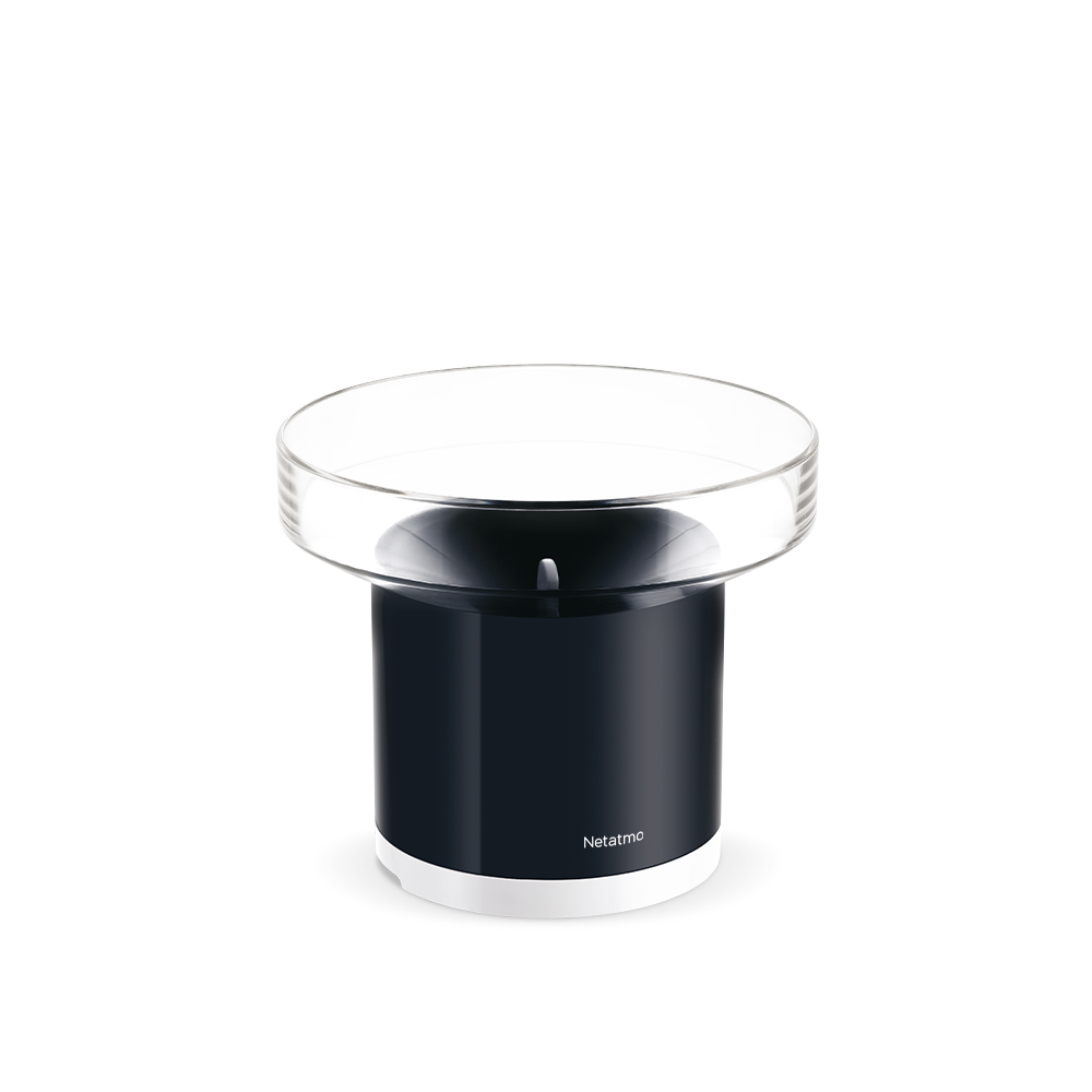 Netatmo NRG01-WW regnmätare 10 cm Trådlös Svart