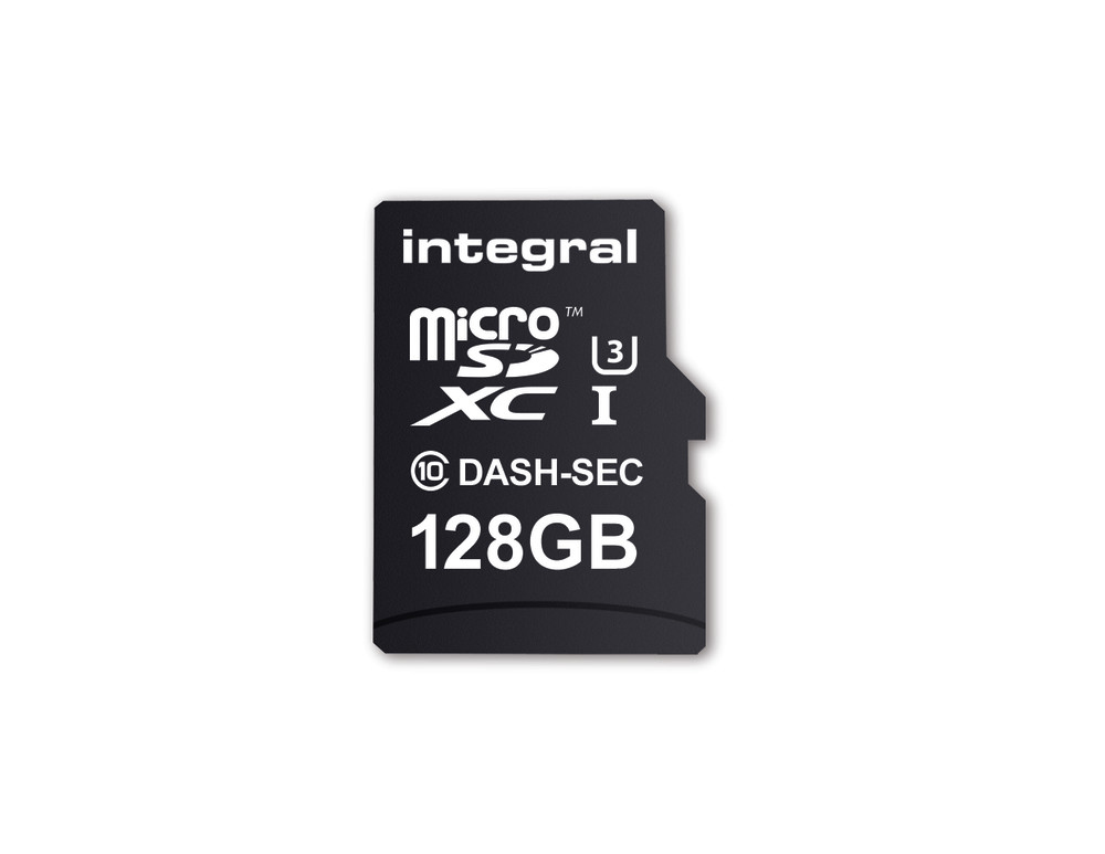 Integral 128GB micro SD card for dashcam High Endurance microSDHC memory card