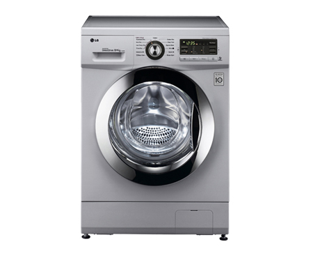 LG F1496AD5 washer dryer Freestanding Front-load Silver