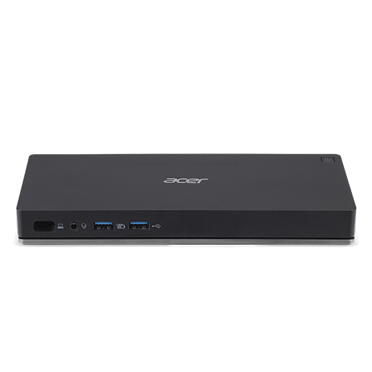 Acer NP.DCK11.01M laptop dock/port replicator Wired USB 3.2 Gen 2 (3.1 Gen 2) Type-C Black – image 1