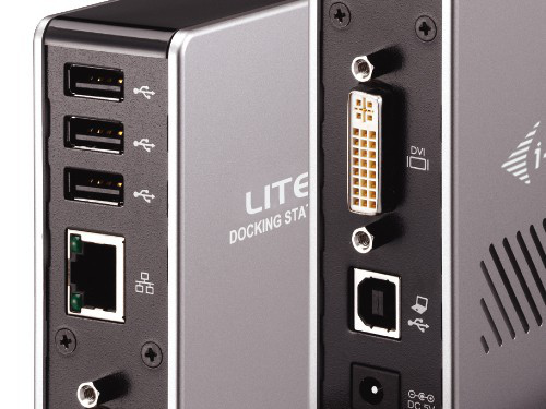 i-tec USBDVIDOCK-L laptop dock/port replicator Black – image 3
