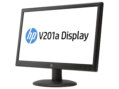 HP V201a computer monitor 49.4 cm (19.4″) 1600 x 900 pixels Black image 6