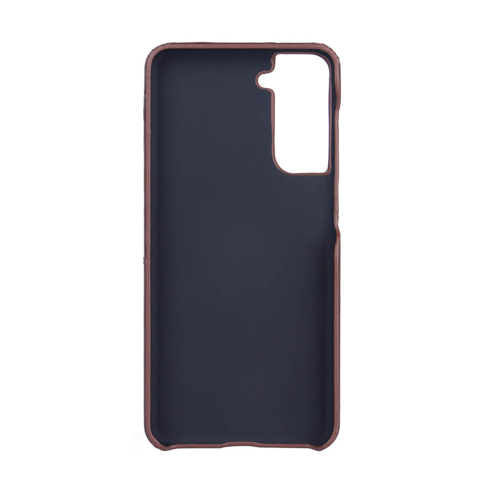 Onsala Mobile Cover Brown with Cardpocket Samsung S21 / S30 – image 4